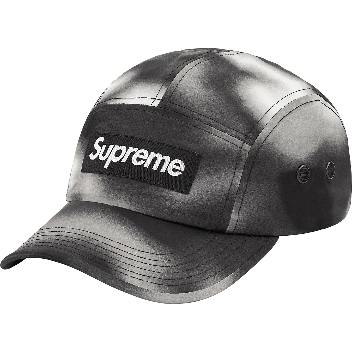 Washed Satin Camo Camp Cap view 4